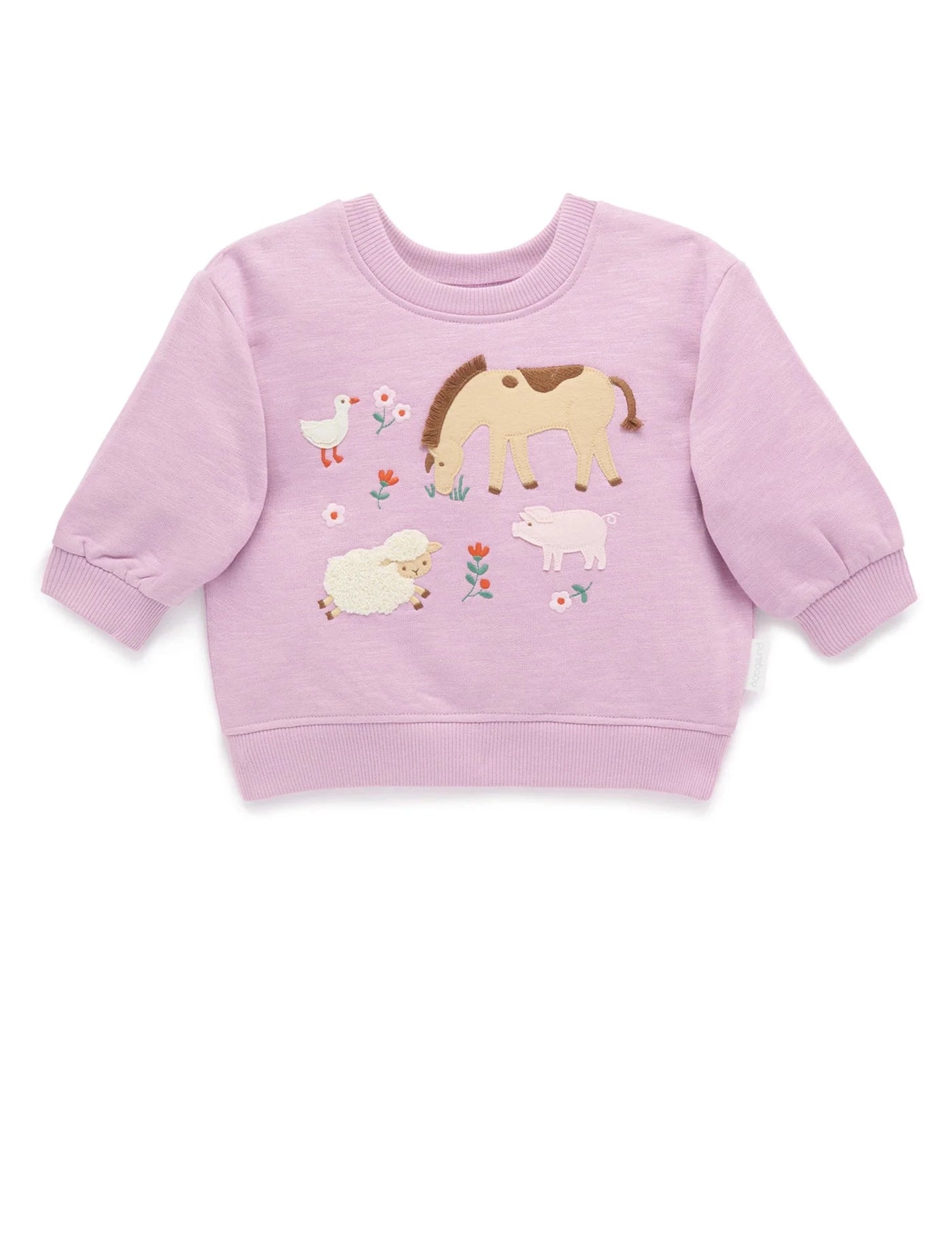 Purebaby - Embroidered Windcheater Jumper Purebaby 