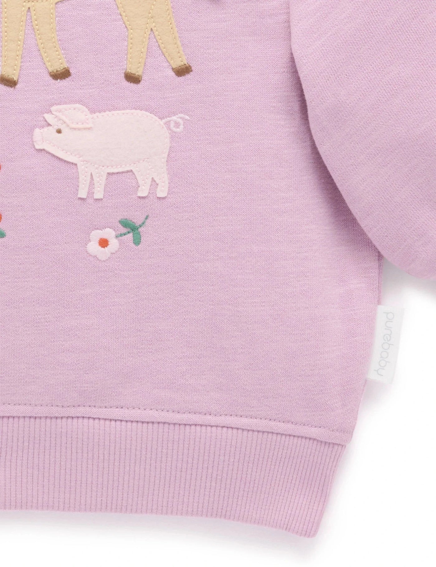 Purebaby - Embroidered Windcheater Jumper Purebaby 