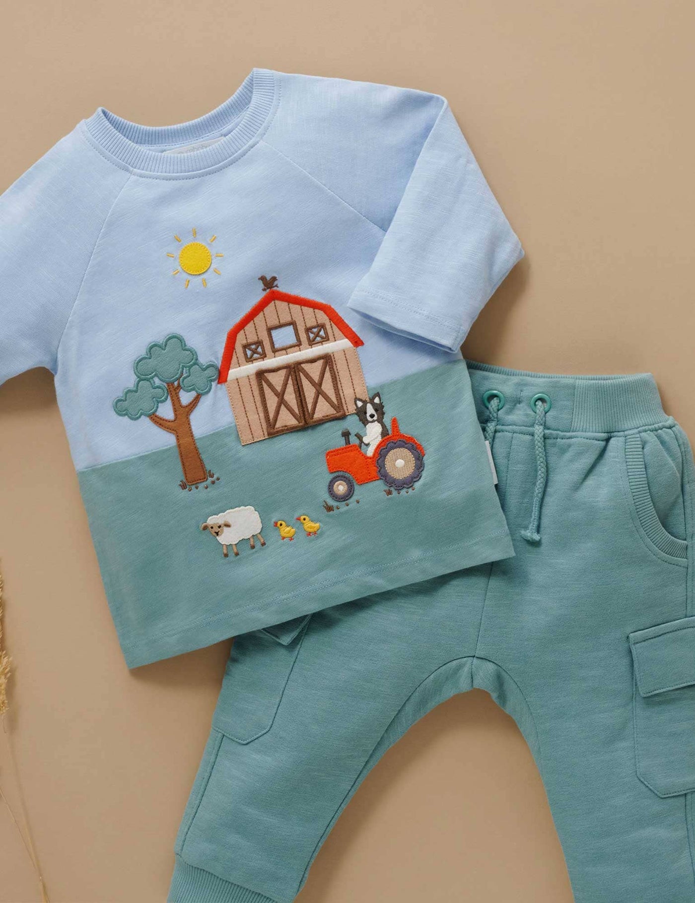 Purebaby - Farm Life Tee | Country Air Long Sleeve T-Shirt Purebaby 