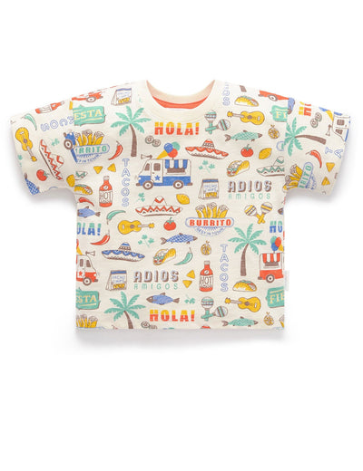 Purebaby - Fiesta Oversized Tee Short Sleeve T-Shirt Purebaby 
