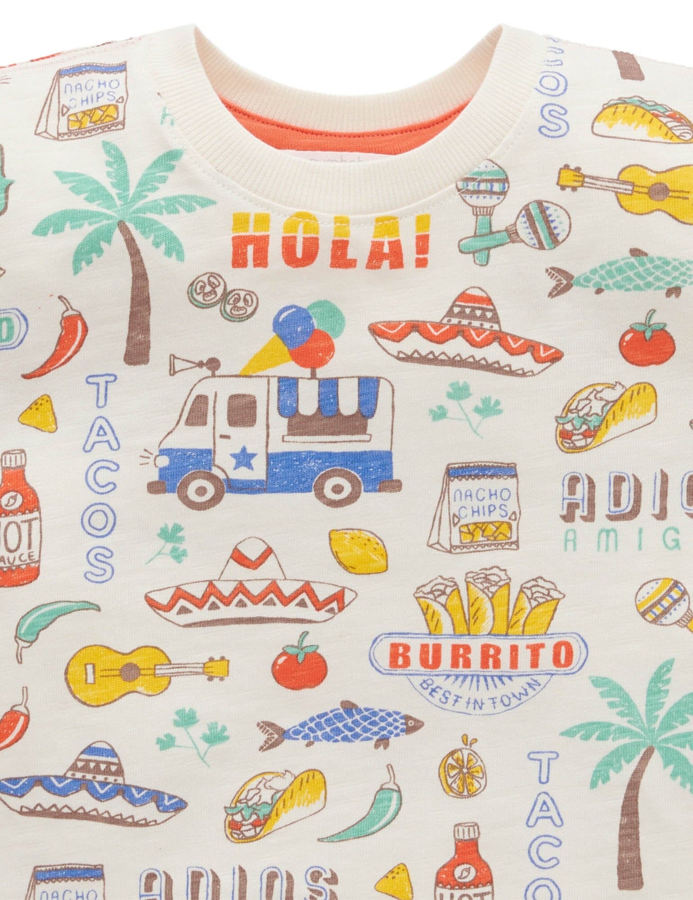 Purebaby - Fiesta Oversized Tee Short Sleeve T-Shirt Purebaby 
