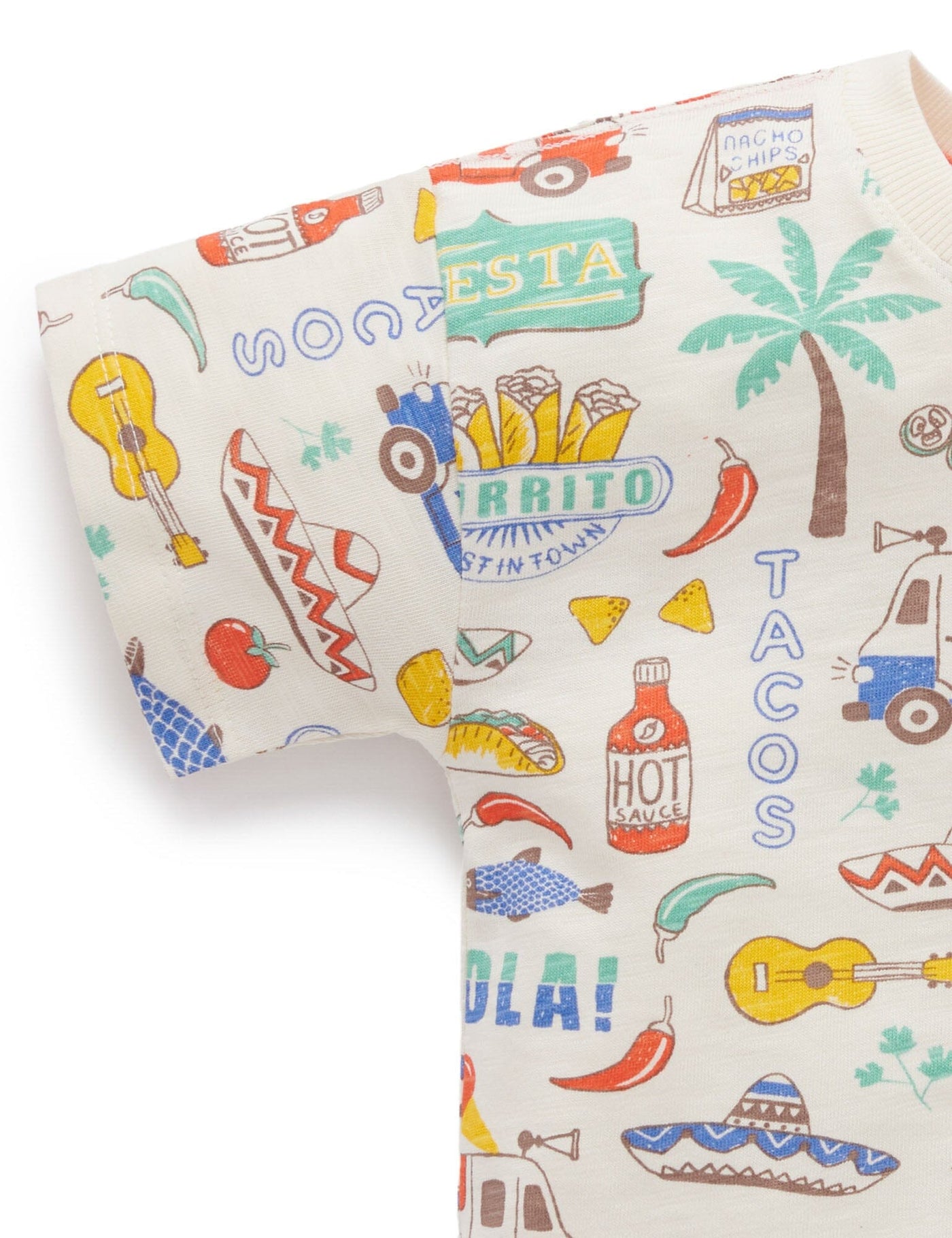 Purebaby - Fiesta Oversized Tee Short Sleeve T-Shirt Purebaby 