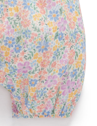 Purebaby - Floral Romper Romper Purebaby 