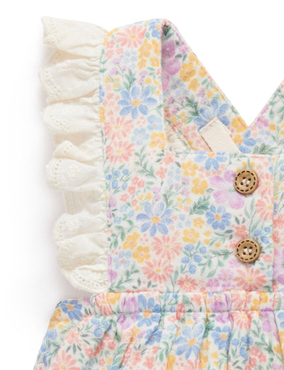Purebaby - Floral Romper Romper Purebaby 