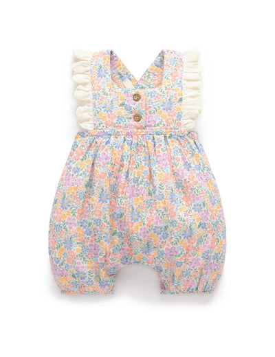 Purebaby - Floral Romper Romper Purebaby 