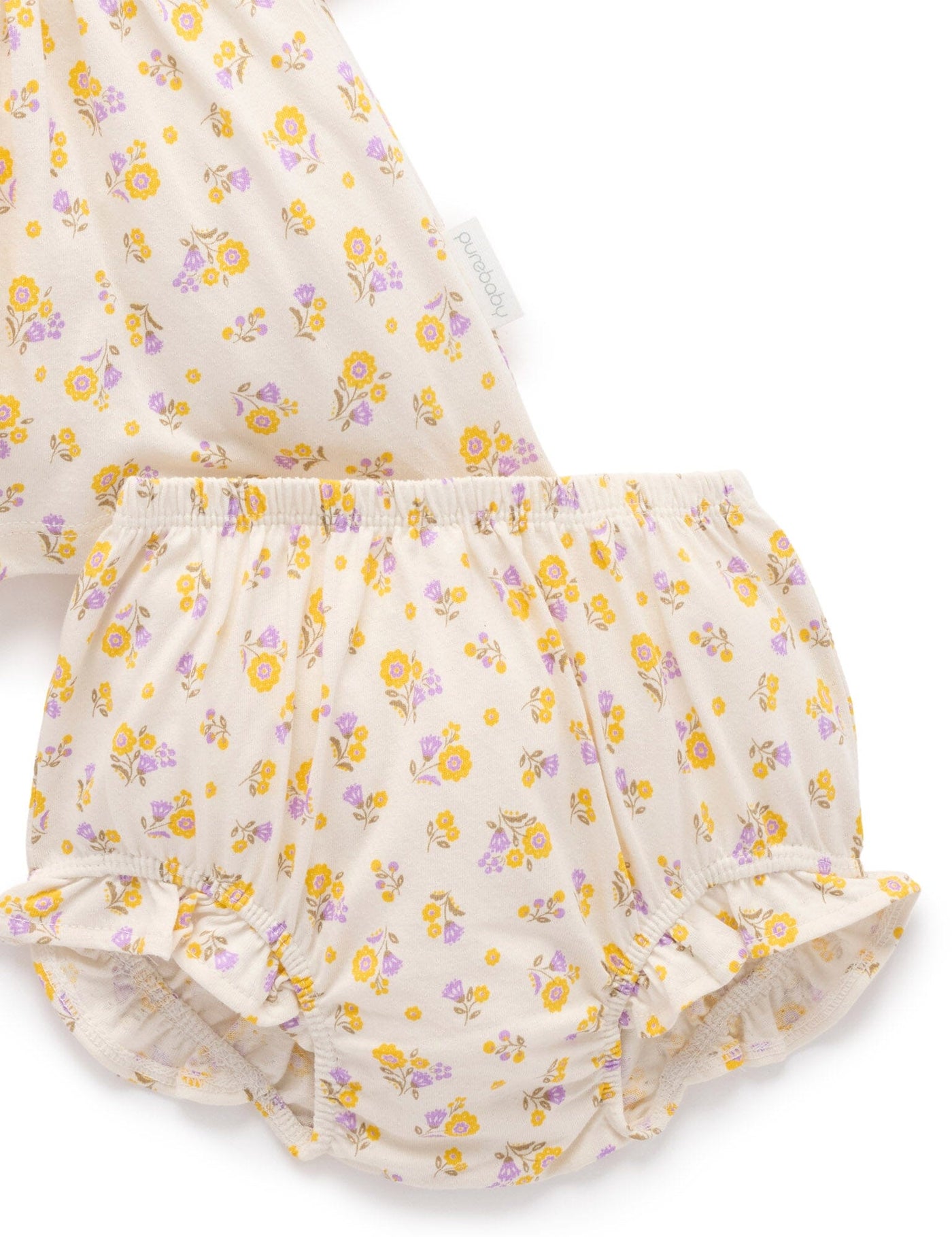 Purebaby - Floral Set Matching Set Purebaby 