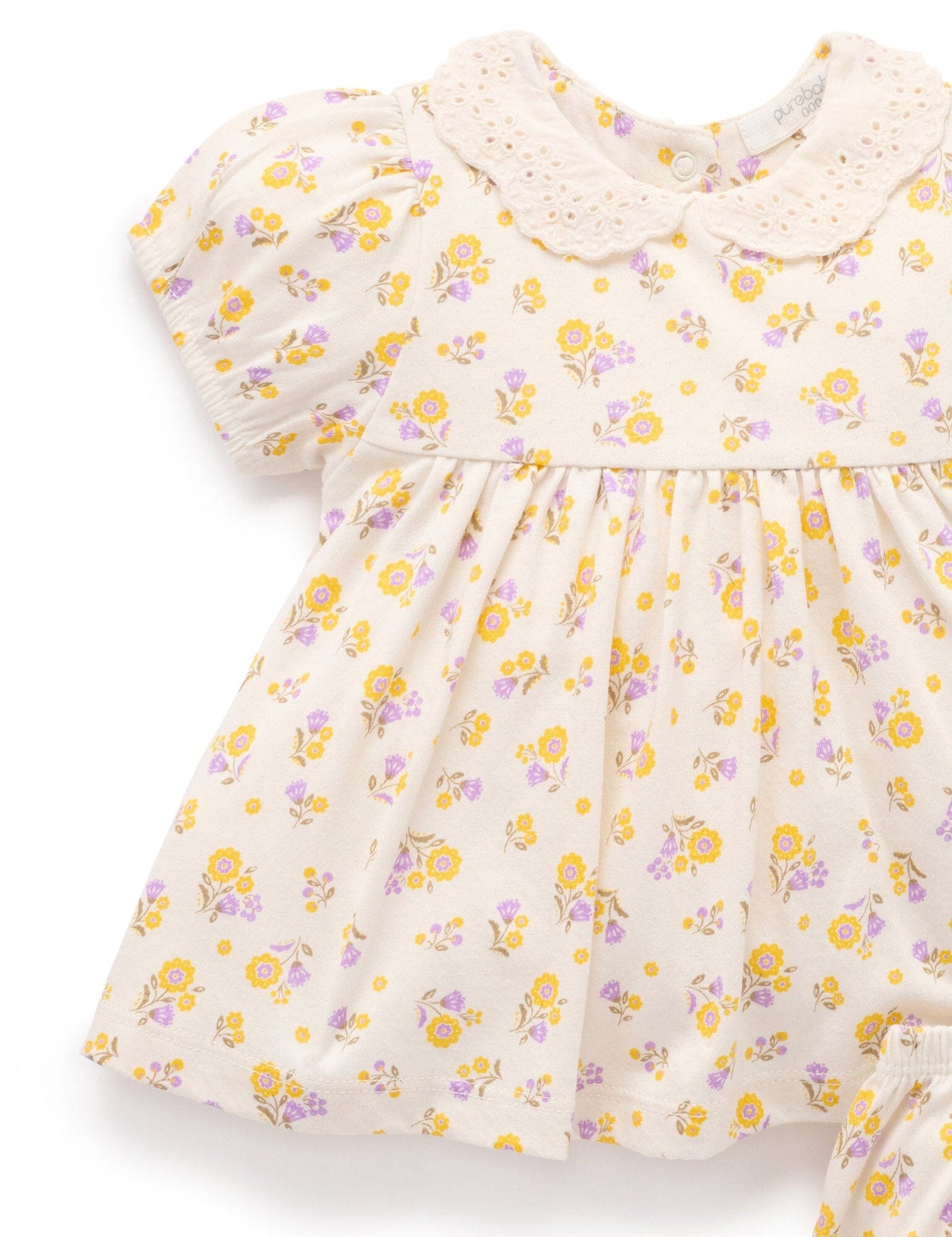 Purebaby - Floral Set Matching Set Purebaby 