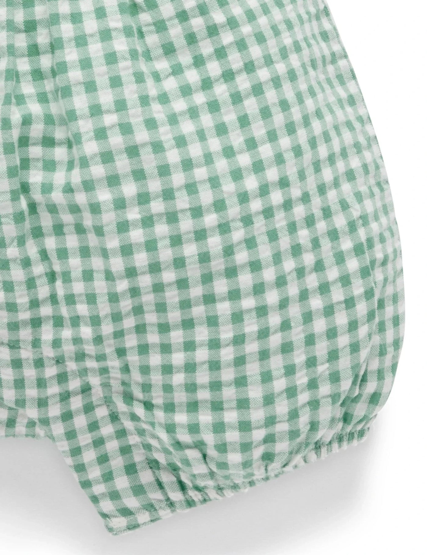 Purebaby - Frida Gingham Romper Romper Purebaby 