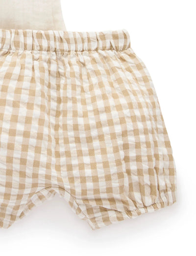 Purebaby - Gingham Set Matching Set Purebaby 