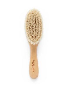 Purebaby - Goat Hair Brush W Box | Natural