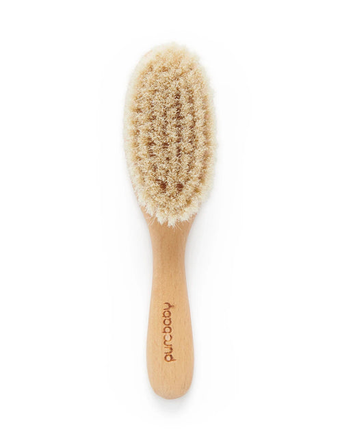 Purebaby - Goat Hair Brush W Box | Natural