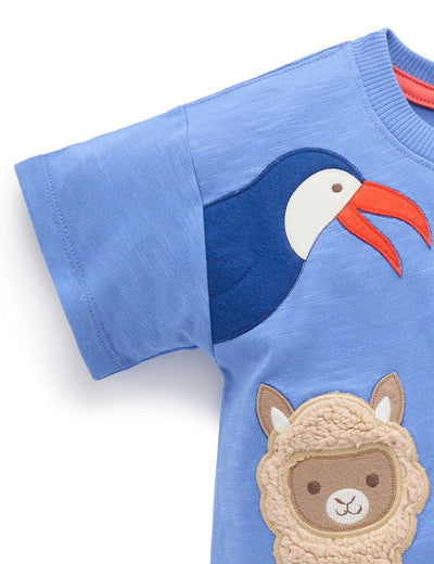 Purebaby - Hola Relaxed Tee Short Sleeve T-Shirt Purebaby 
