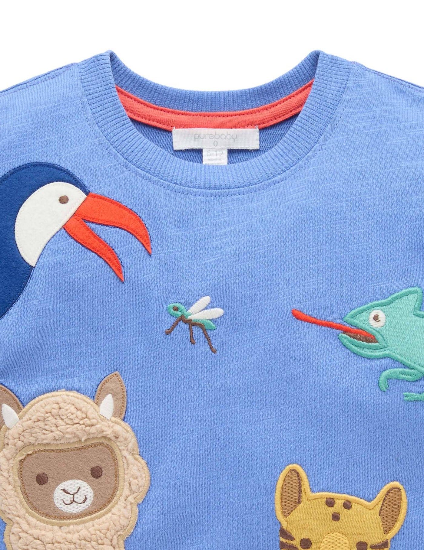 Purebaby - Hola Relaxed Tee Short Sleeve T-Shirt Purebaby 