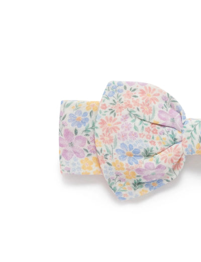 Purebaby - Isabella Bow Headband Headband Purebaby 
