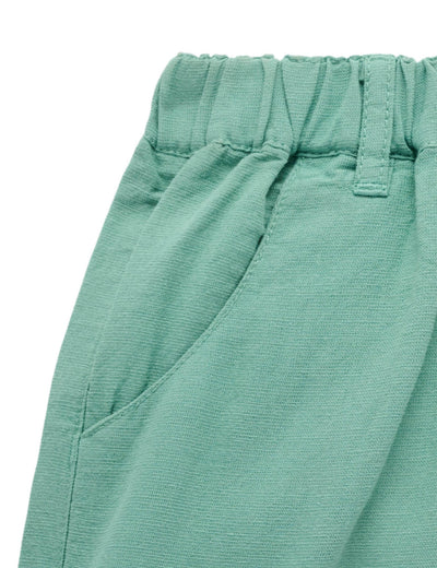 Purebaby - Linen Blend Short | Iguana Shorts Purebaby 