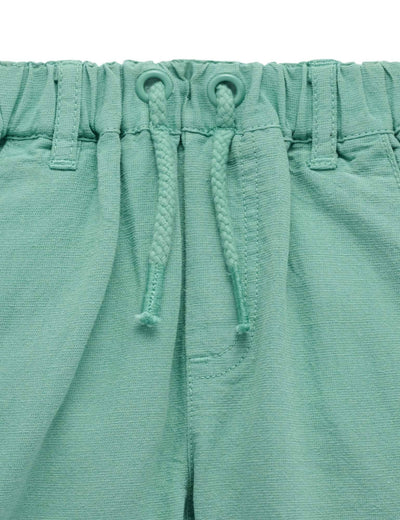 Purebaby - Linen Blend Short | Iguana Shorts Purebaby 