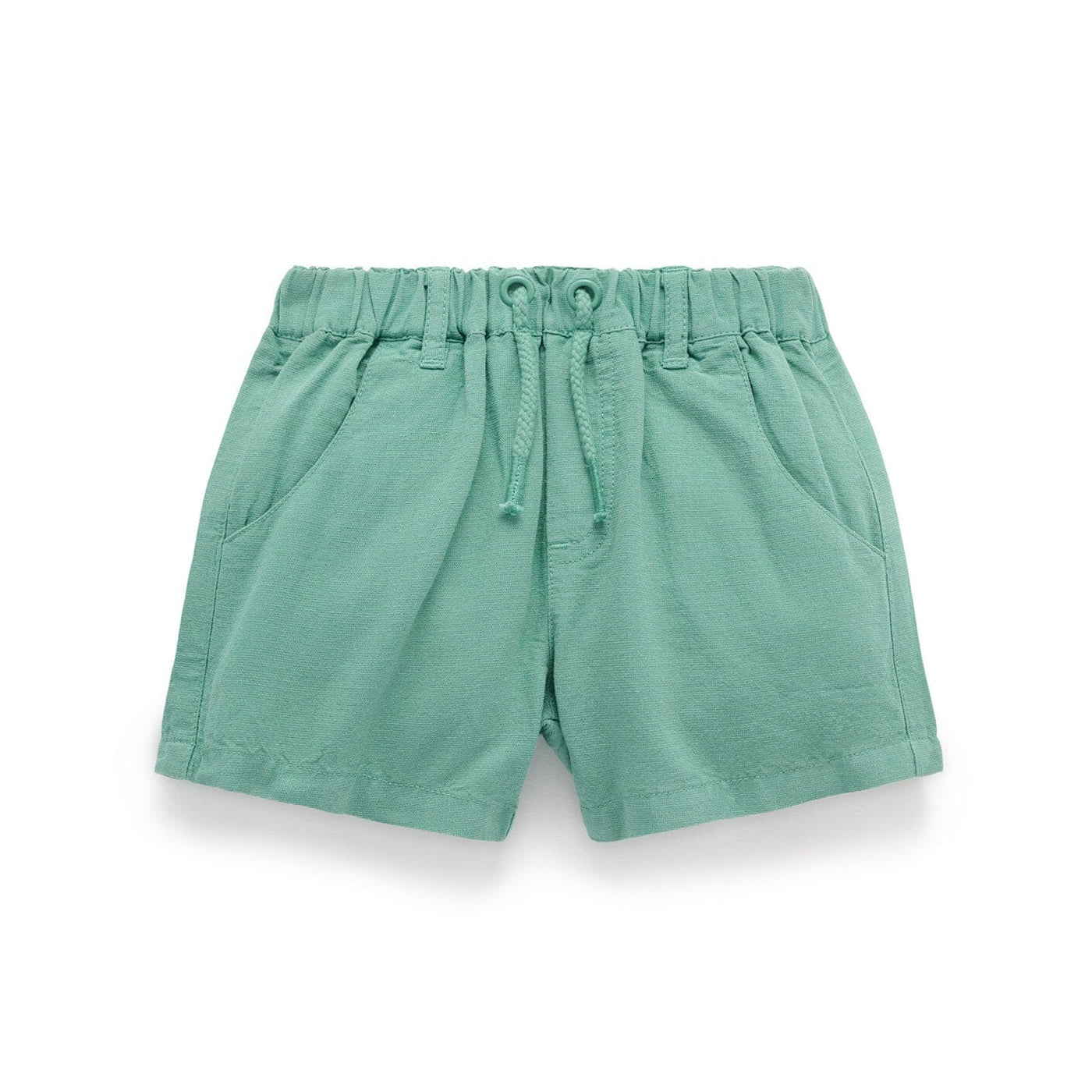 Purebaby - Linen Blend Short | Iguana Shorts Purebaby 