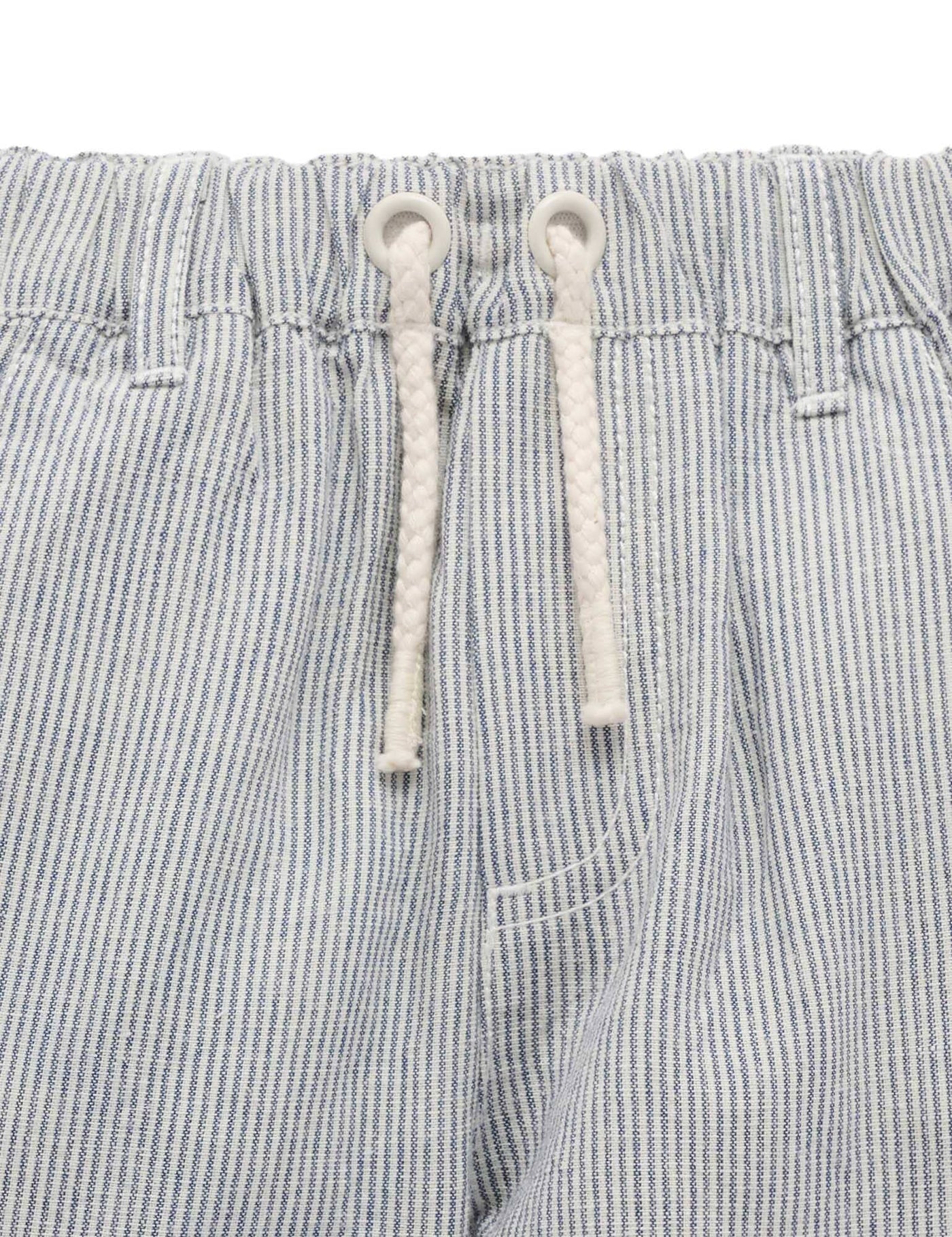 Purebaby - Linen Blend Short | Slub Stripe Shorts Purebaby 