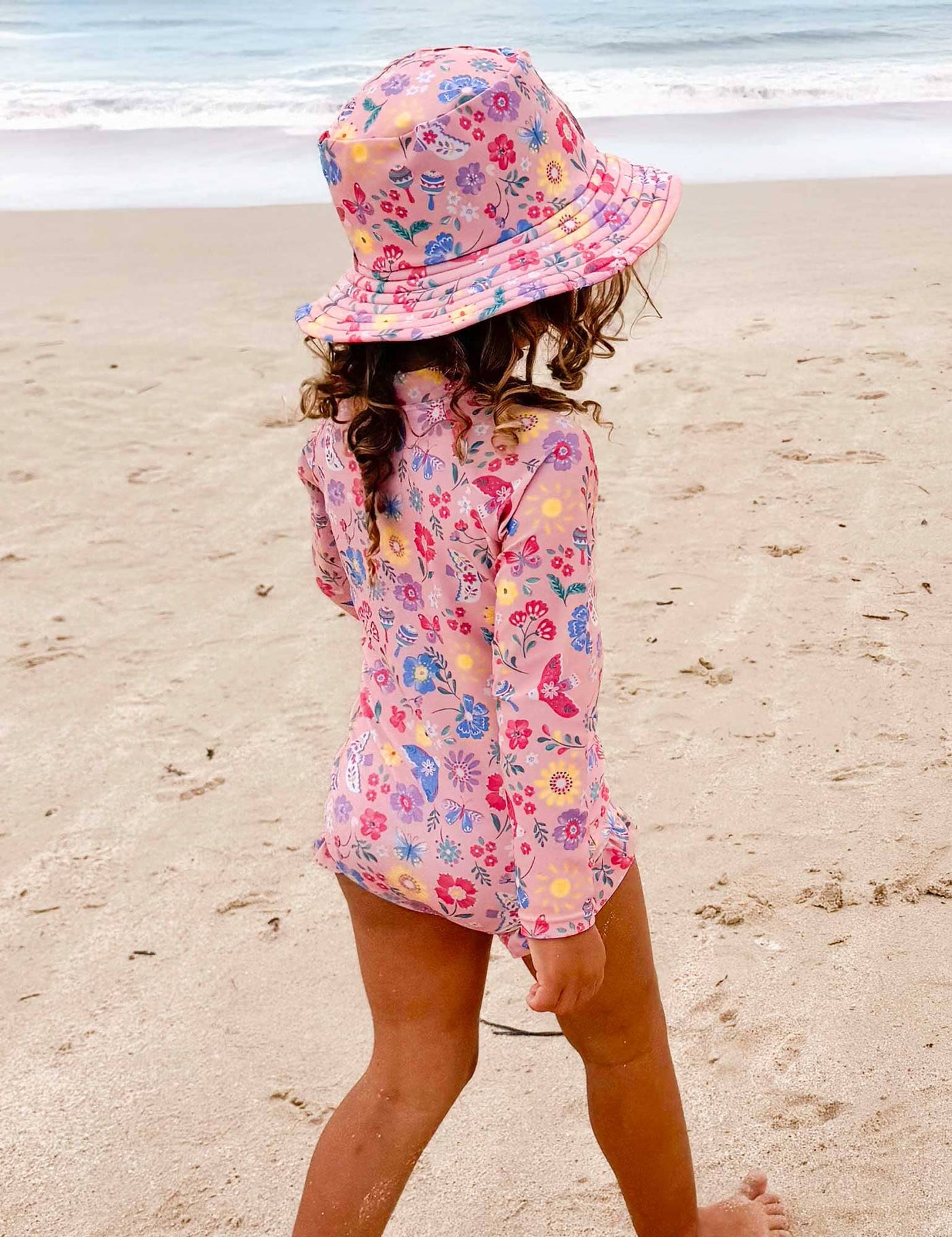Purebaby - Long Sleeve Swimsuit | Pajaro Bird One-Piece Swimsuit Purebaby 