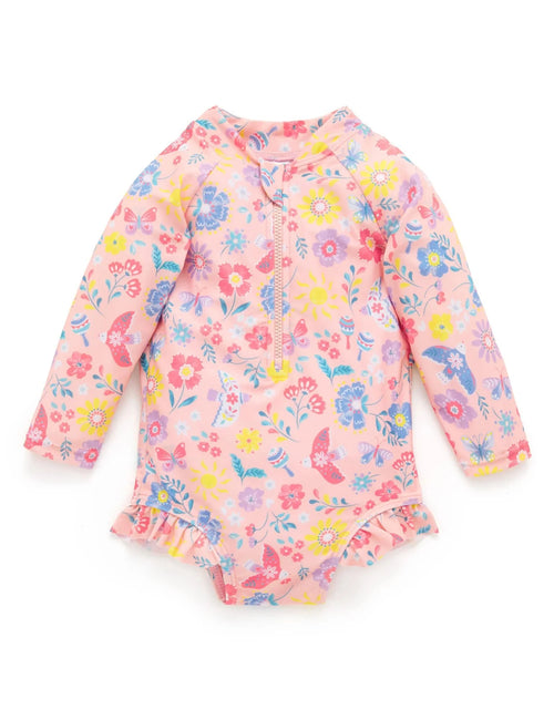Purebaby - Long Sleeve Swimsuit | Pajaro Bird