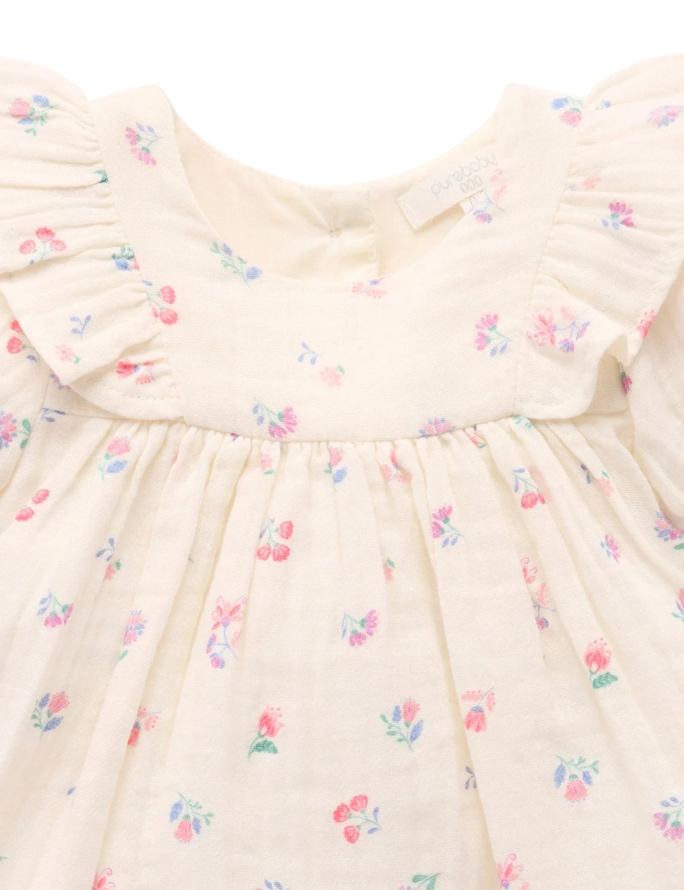 Purebaby - Marigold Fiesta Dress Short Sleeve Dress Purebaby 