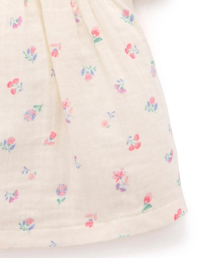 Purebaby - Marigold Fiesta Dress Short Sleeve Dress Purebaby 