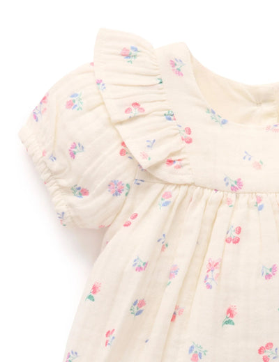 Purebaby - Marigold Fiesta Dress Short Sleeve Dress Purebaby 