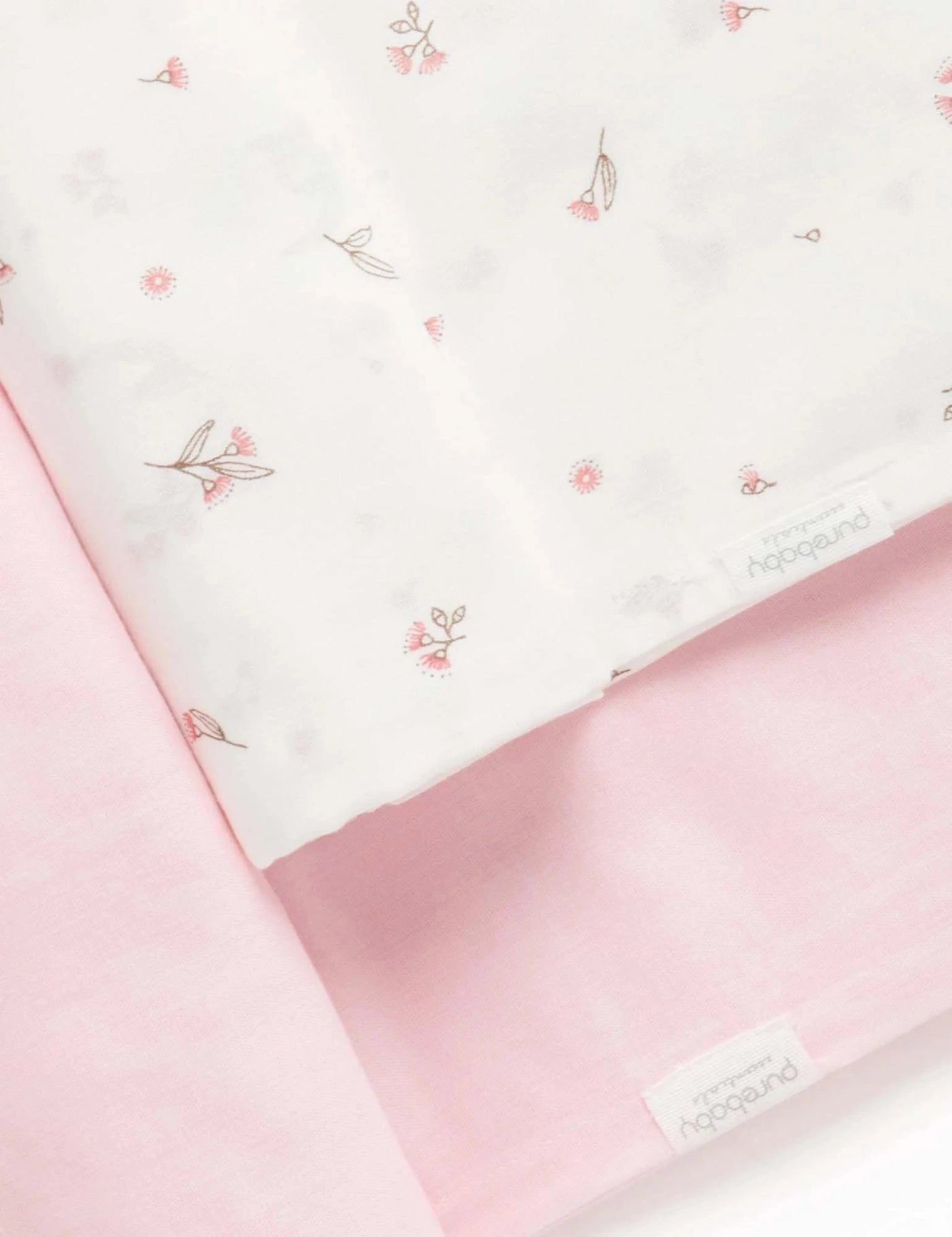 Purebaby - Muslin Wrap 2 Pack | Blossom Muslin Wrap Purebaby 