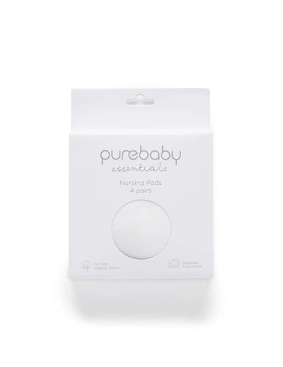 Purebaby - Nursing Pads - White Postpartum Purebaby 