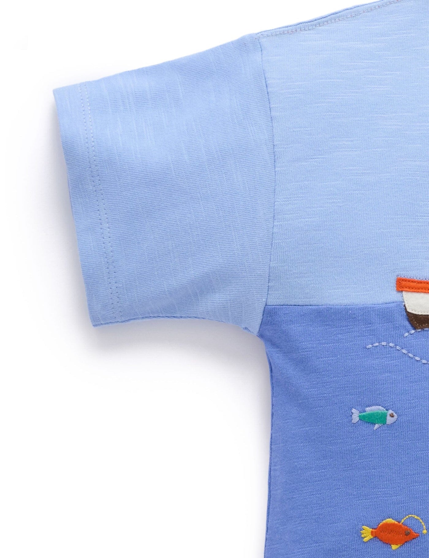 Purebaby - Ocean Relaxed Tee Short Sleeve T-Shirt Purebaby 