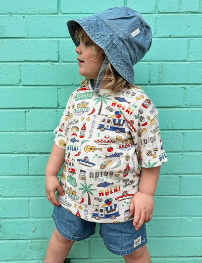Purebaby - Pull On Denim Short Shorts Purebaby 