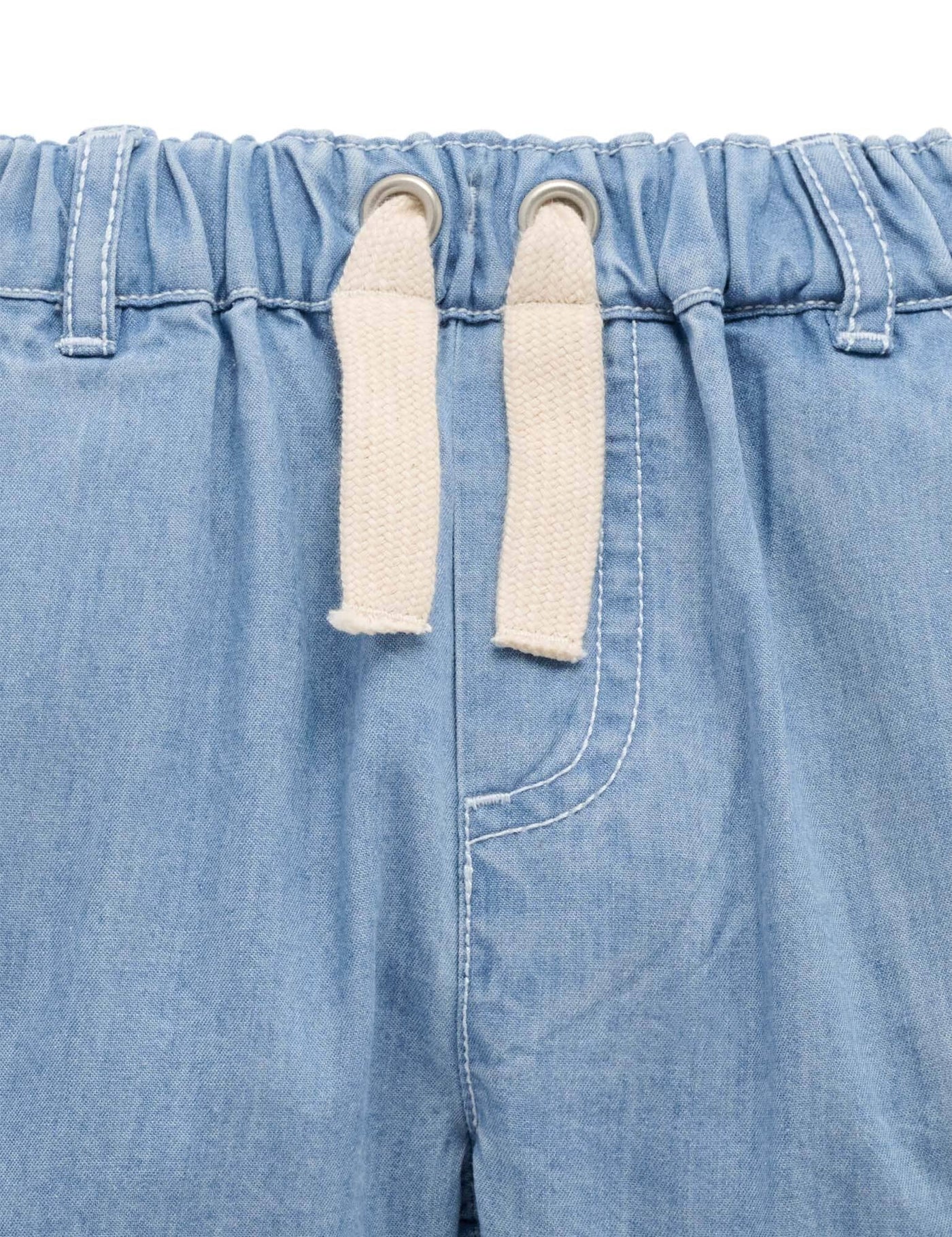 Purebaby - Pull On Denim Short Shorts Purebaby 