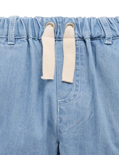 Purebaby - Pull On Denim Short Shorts Purebaby 