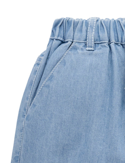 Purebaby - Pull On Denim Short Shorts Purebaby 