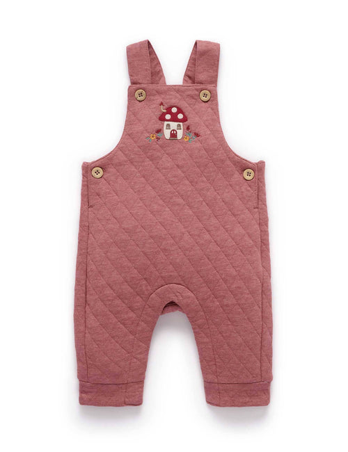 Purebaby - Quilted Overall | Toadstool Melange