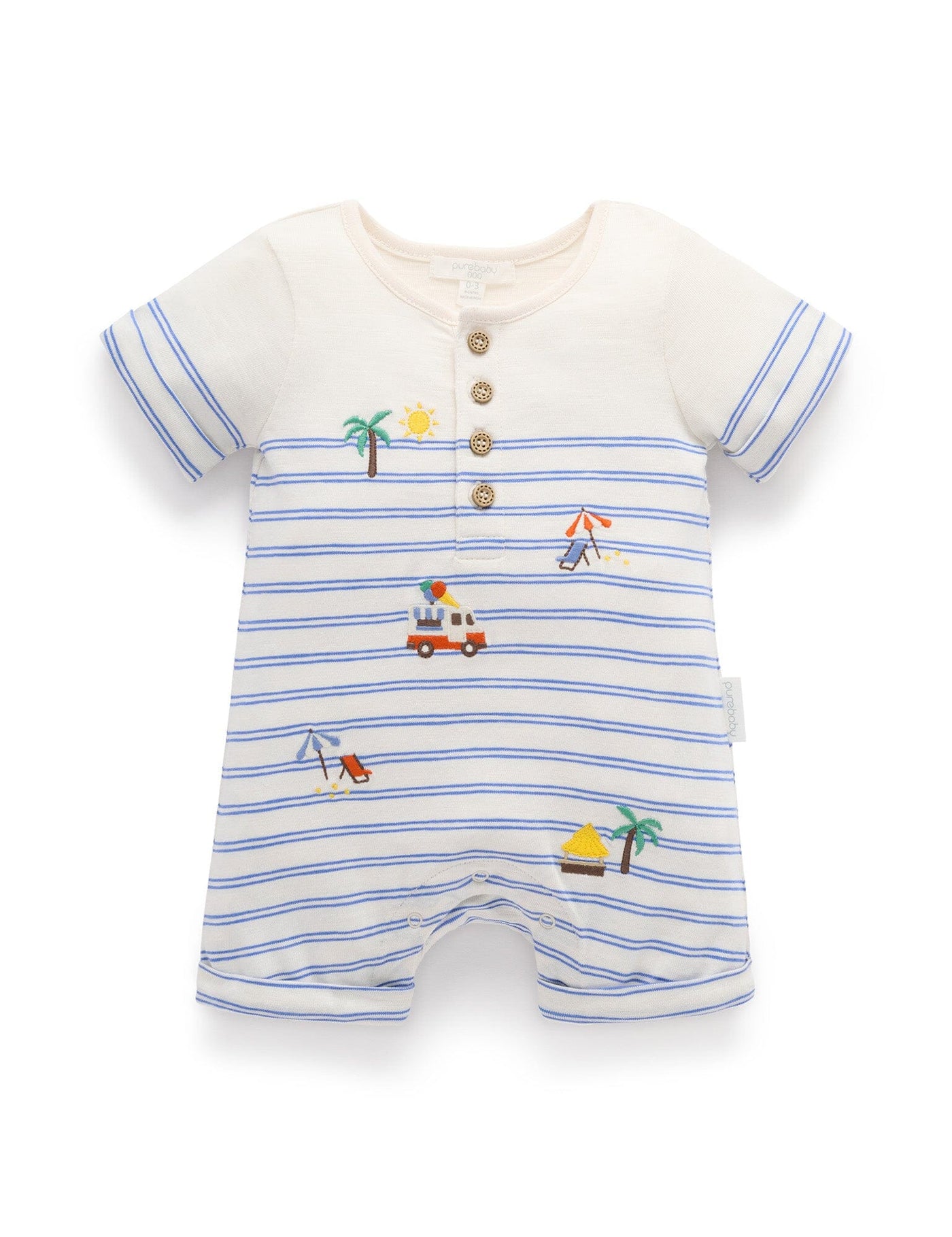 Purebaby - Resort Growsuit Growsuit Purebaby 