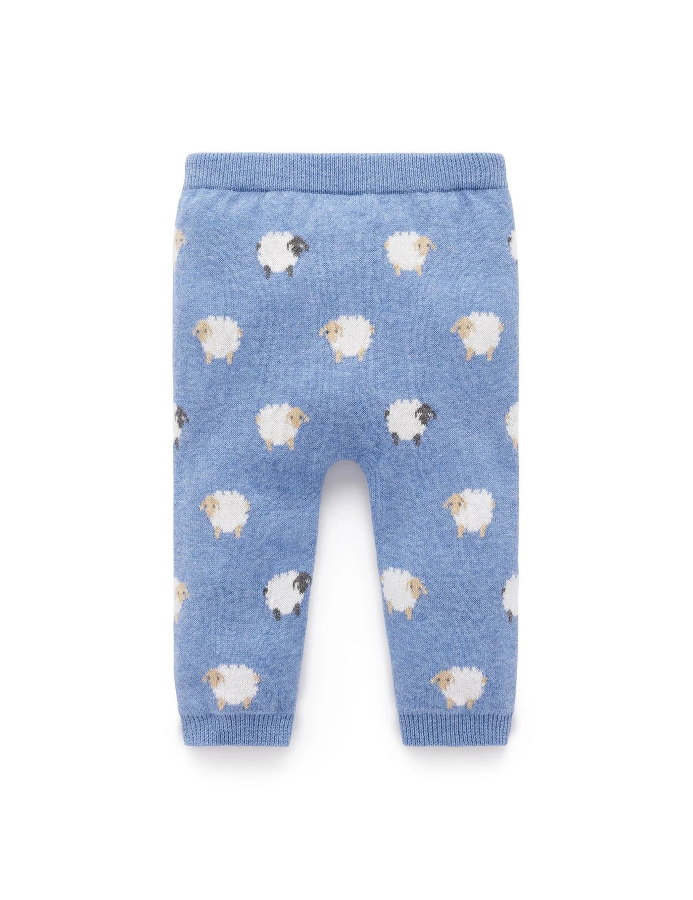 Purebaby - Sheep Jacquard Leggings Leggings Purebaby 