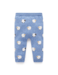 Purebaby - Sheep Jacquard Leggings