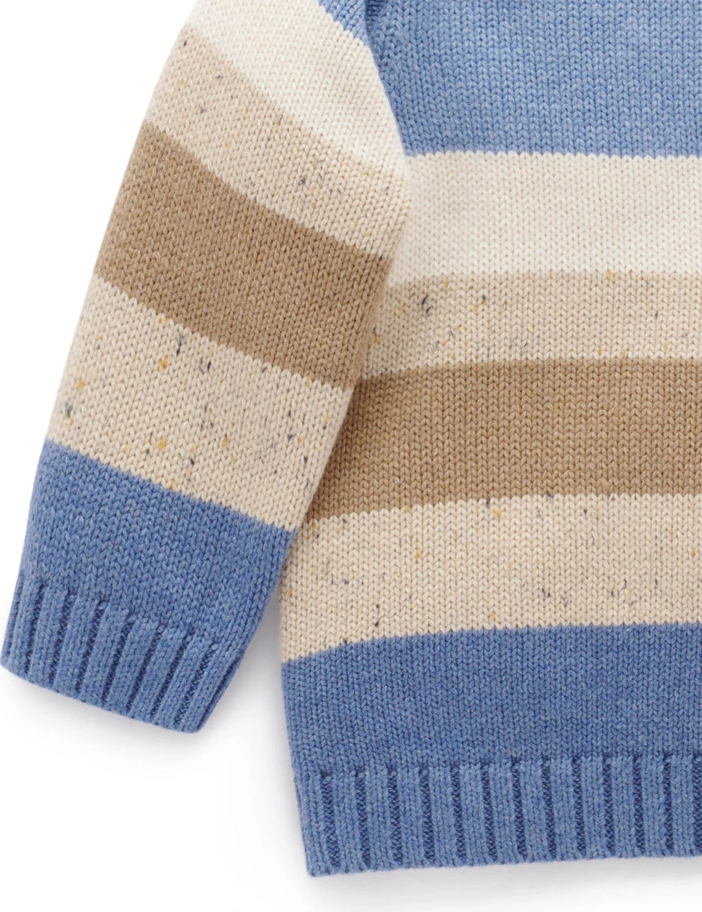 Purebaby - Storm Striped Jumper Knitted Jumper Purebaby 