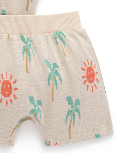 Purebaby - Sunshine Jacquard Set Matching Set Purebaby 
