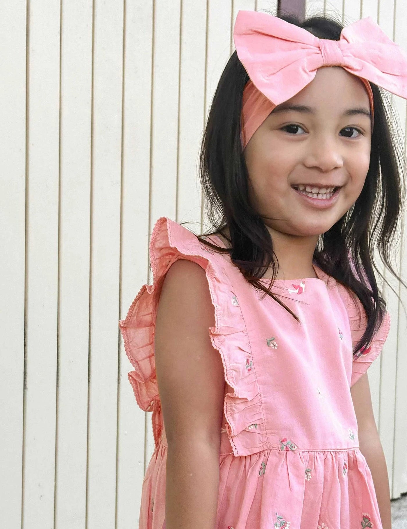 Purebaby - Swallow Broderie Dress Short Sleeve Dress Purebaby 