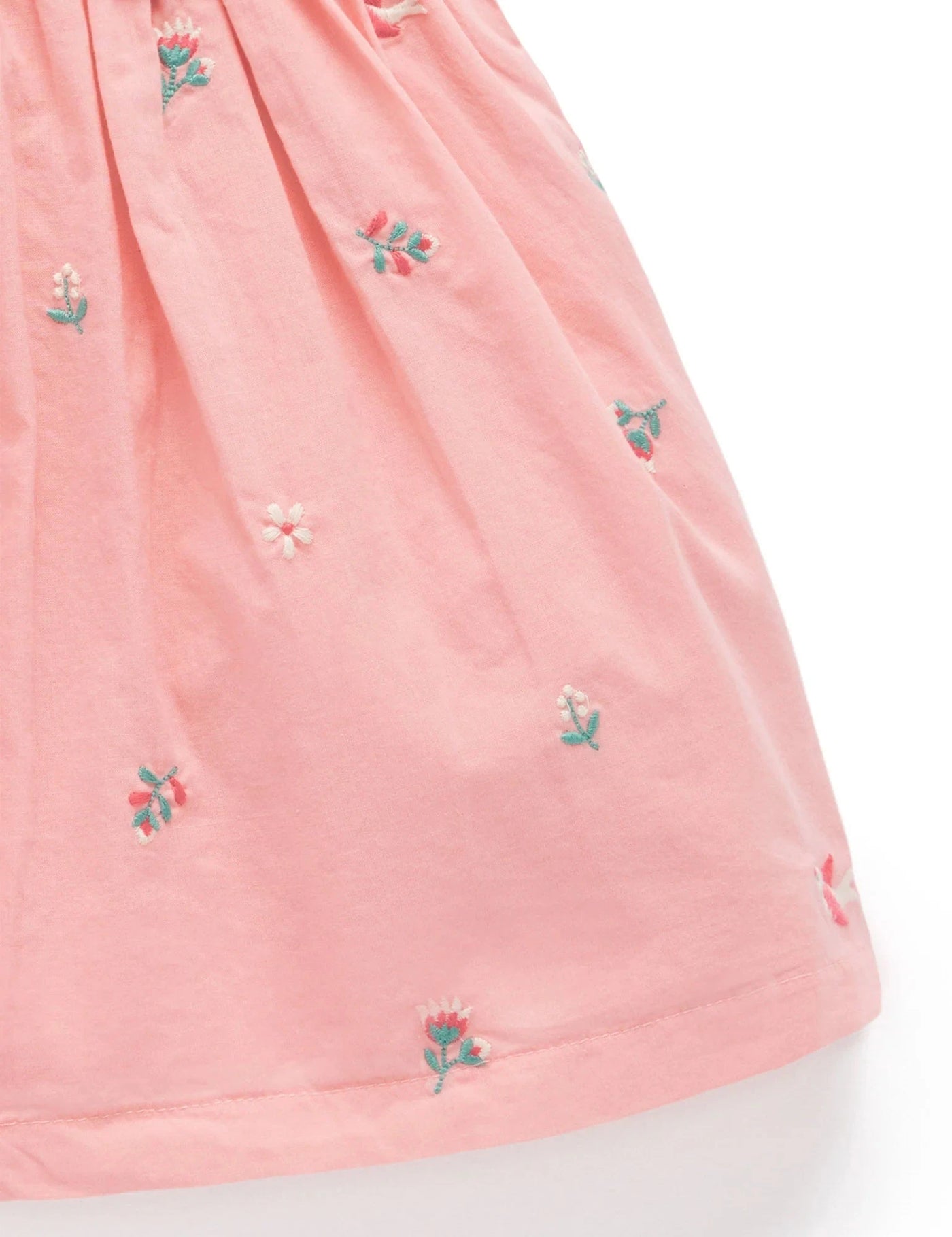 Purebaby - Swallow Broderie Dress Short Sleeve Dress Purebaby 