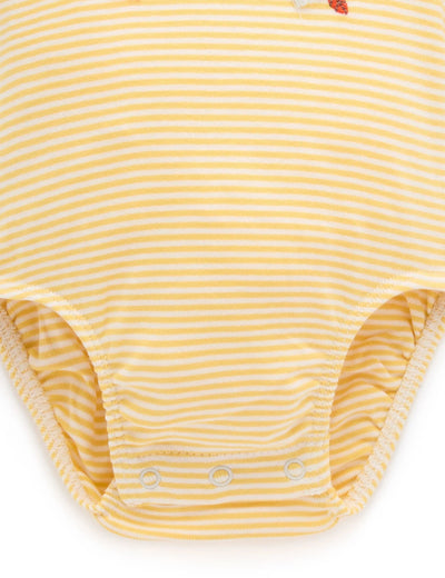 Purebaby - Talking Toucans Rib Bodysuit Bodysuit Purebaby 