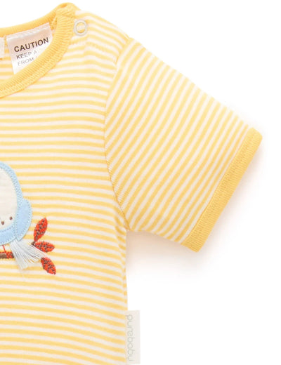 Purebaby - Talking Toucans Rib Bodysuit Bodysuit Purebaby 
