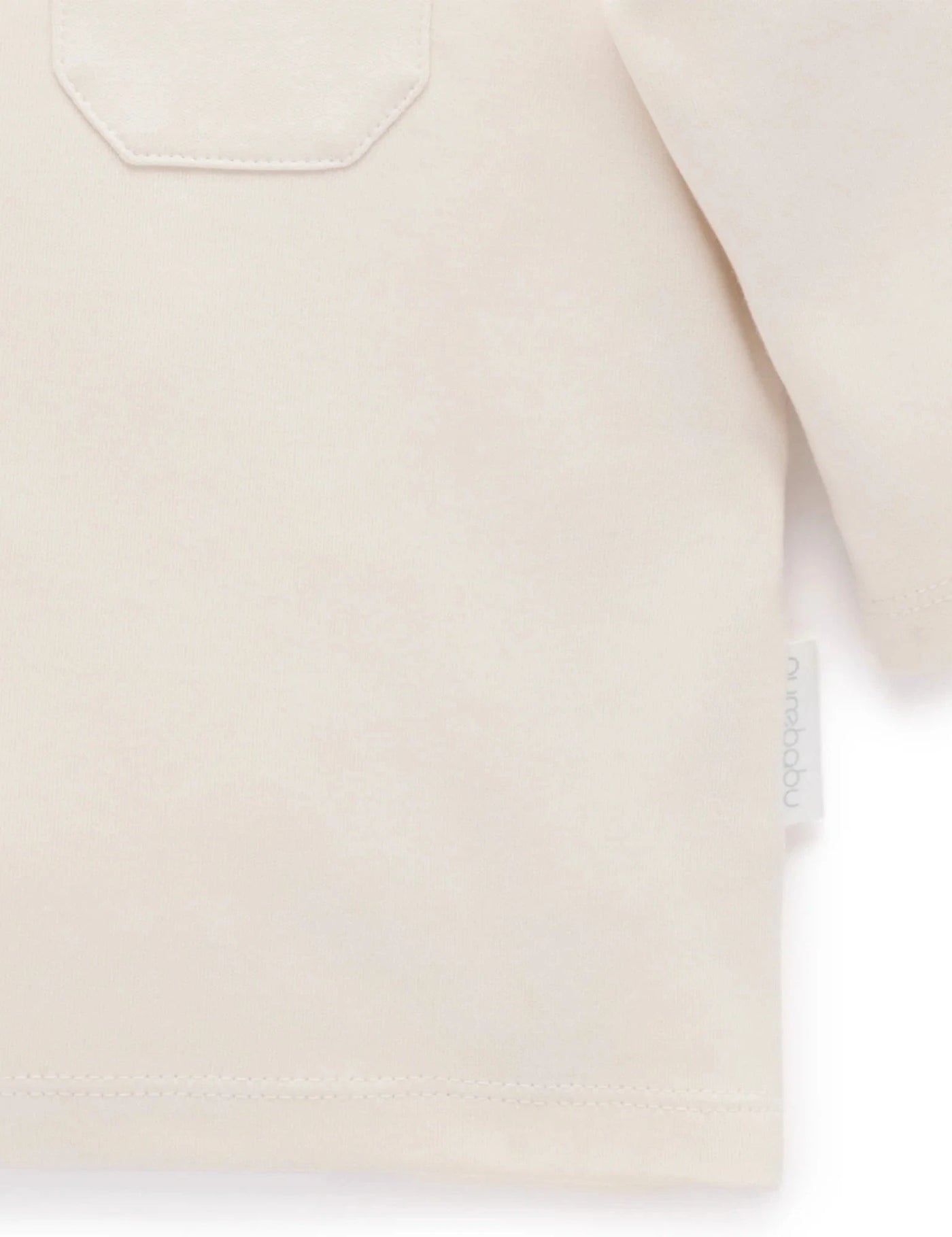 Purebaby - Thick Basic Long Sleeve Tee Cloud Long Sleeve Top Purebaby 