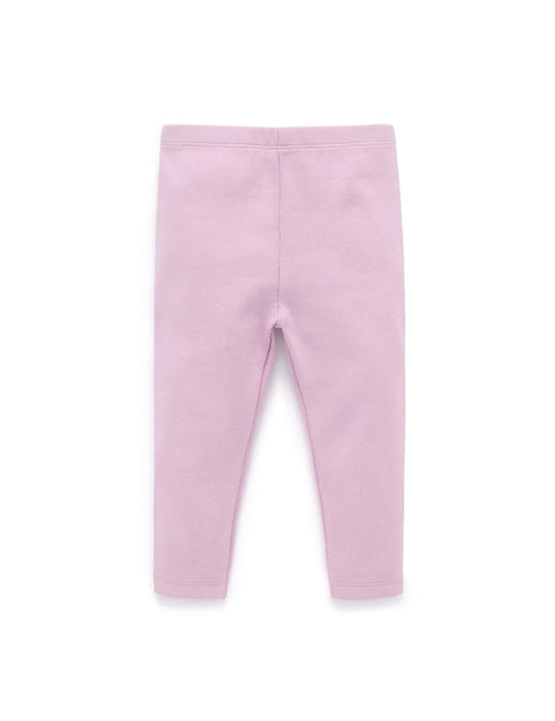 Purebaby - Thick Rib Leggings | Lavender