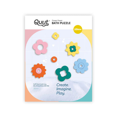 Quut - Bath Puzzle | Flower Power Puzzles Quut 