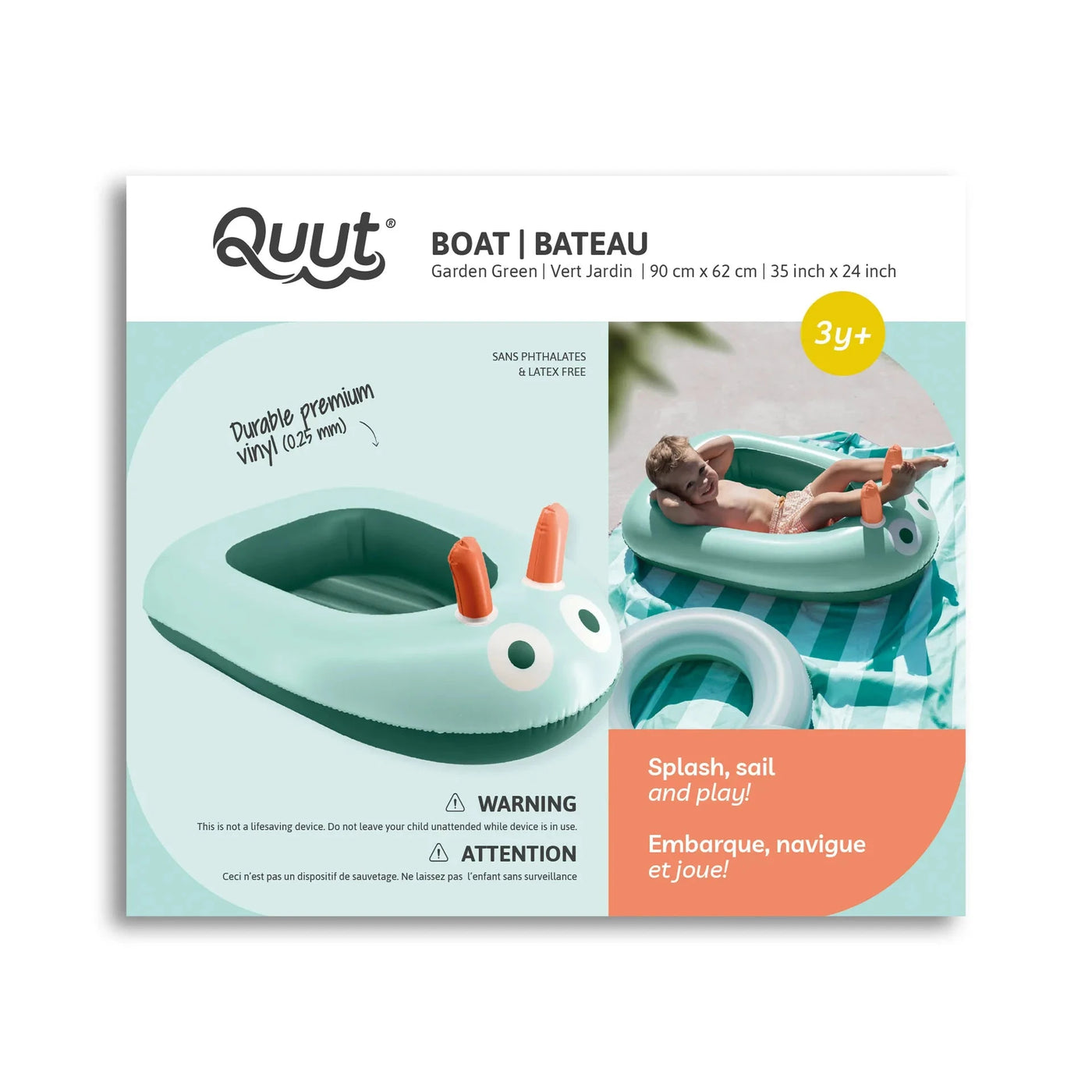 Quut - Boat | Garden Green Toy Quut 