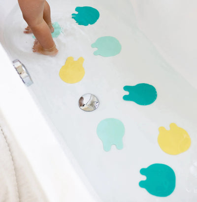Quut - Grippi Jellyfish 8 Pcs | Minty Yellow Puzzles Quut 