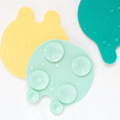 Quut - Grippi Jellyfish 8 Pcs | Minty Yellow Puzzles Quut 